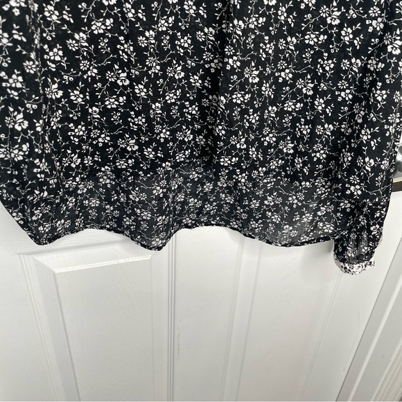 Madewell Print-Mix Meadow Shirt in Branch Floral in Winter Floral Print Mix L - Picture 7 of 13